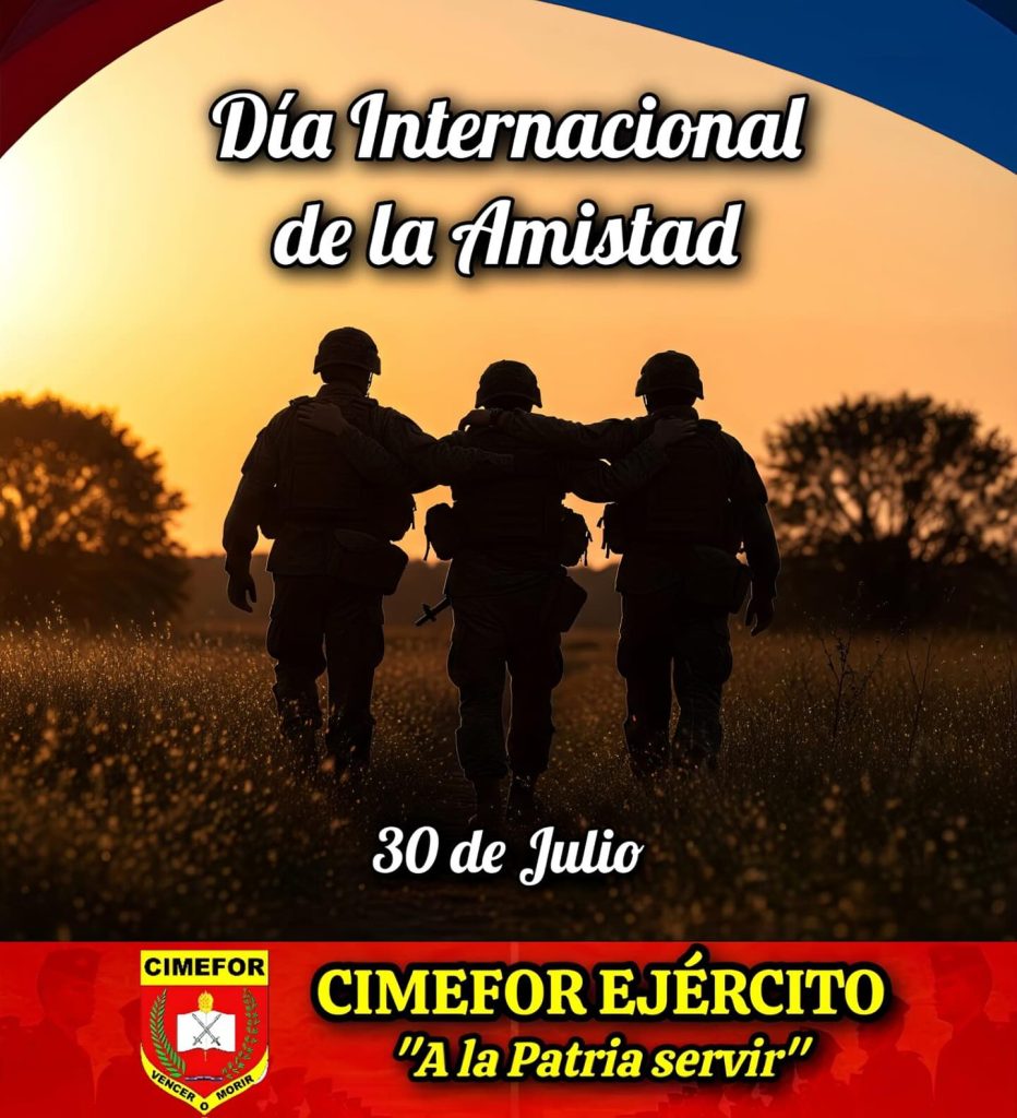 DIA INTERNACIONAL DE LA AMISTAD